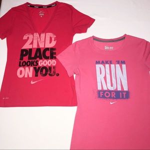 2 - Nike Dri-Fit T-shirts